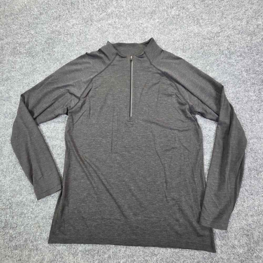 Lululemon Pullover Mens XL Half Zip Long Sleeve Lightweight Running Top Athletic